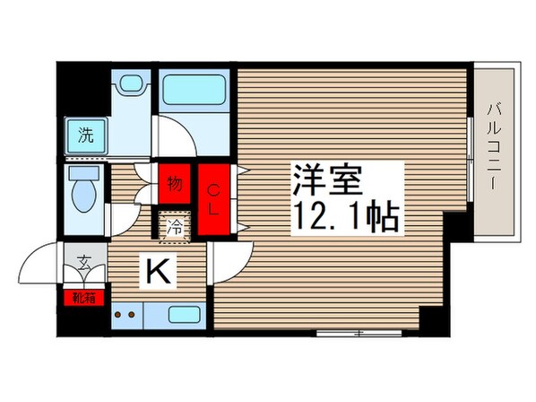 エマーレ行徳の物件間取画像